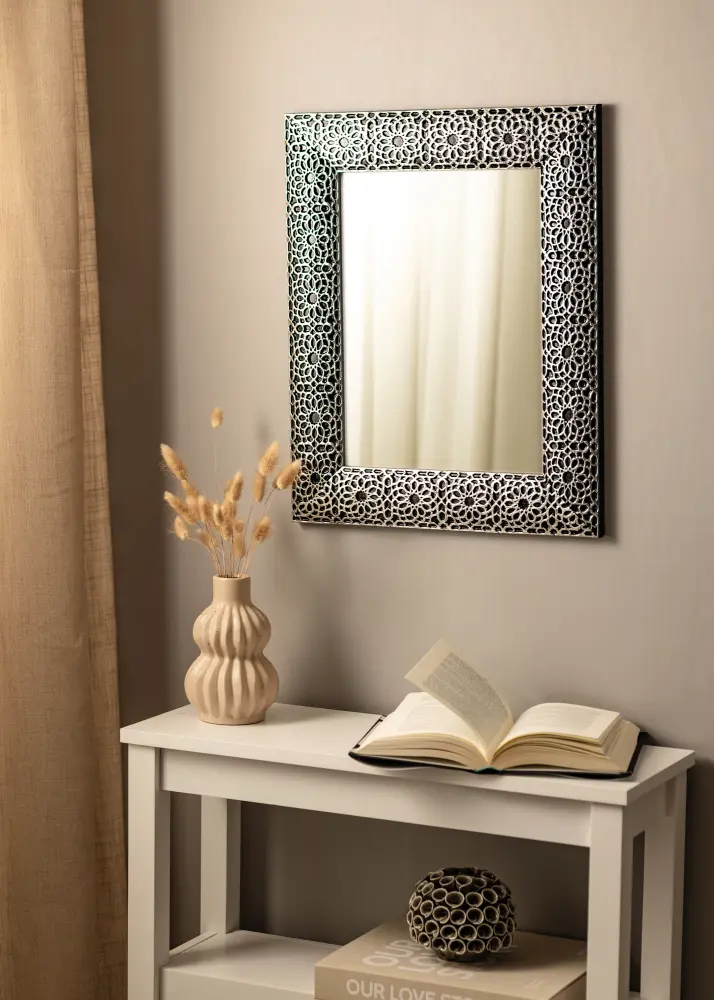 Ramverkstad 60x90 Ombud Mirror Stockholm Black - Custom Size