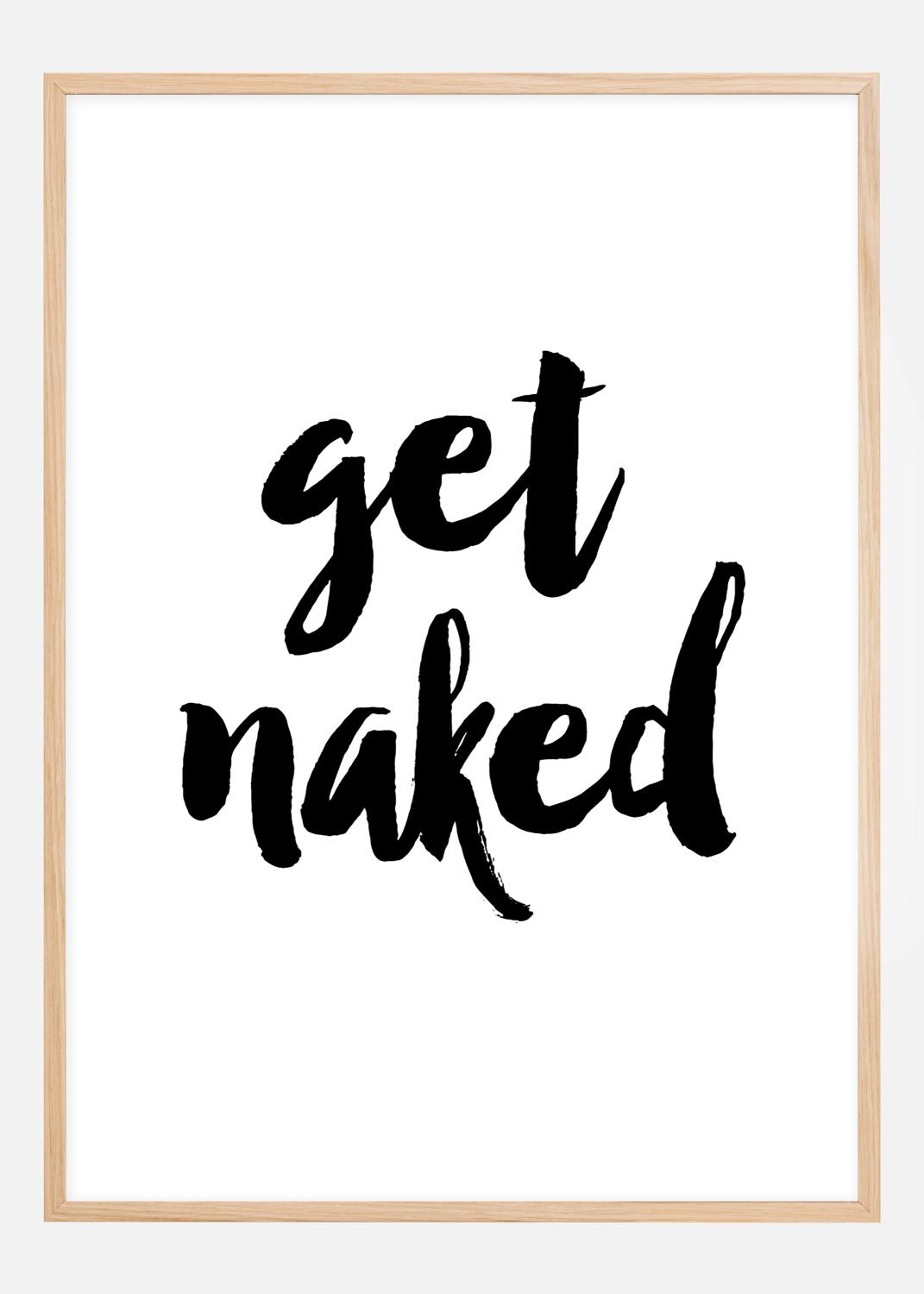 Product Image for Get naked Poster (70x100 cm)