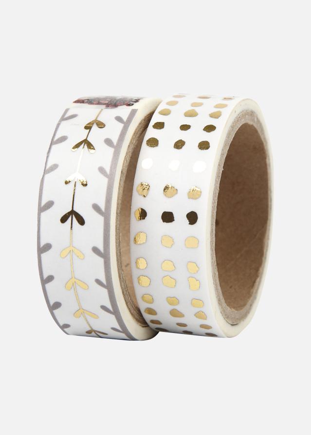 Creativ Company Washi Tape Hearts and Dots - 15 mm