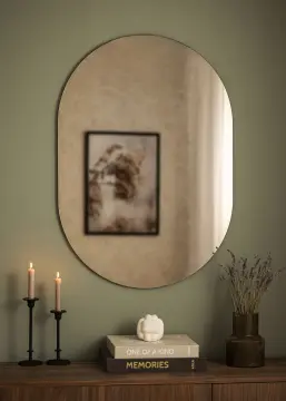 KAILA KAILA Mirror Oval Dark Bronze 70x100 cm