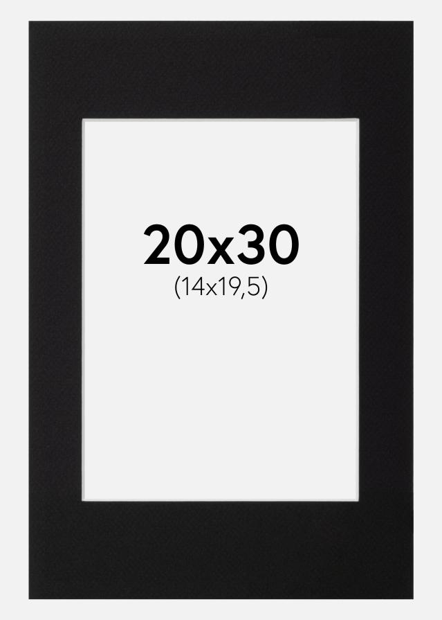 Artlink Mount Black Standard (White Core) 20x30 cm (14x19.5)