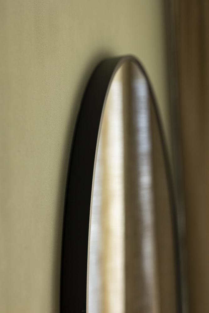 Artlink Mirror Modern Black 80 cm Ø