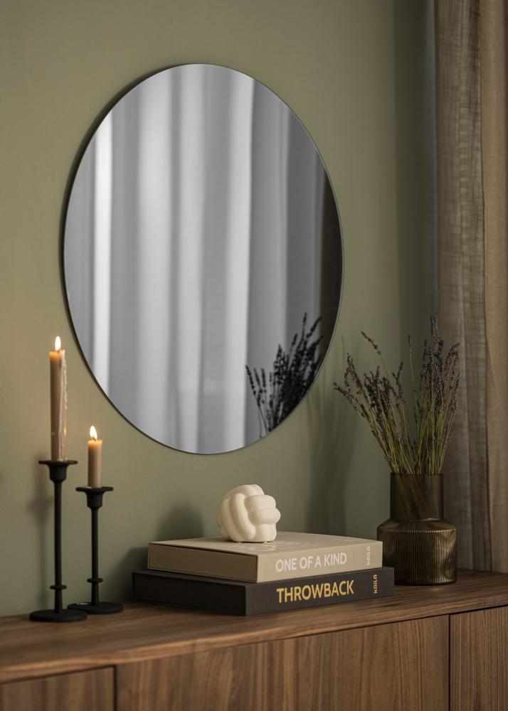 KAILA KAILA Round Mirror Smoked Grey 70 cm Ø