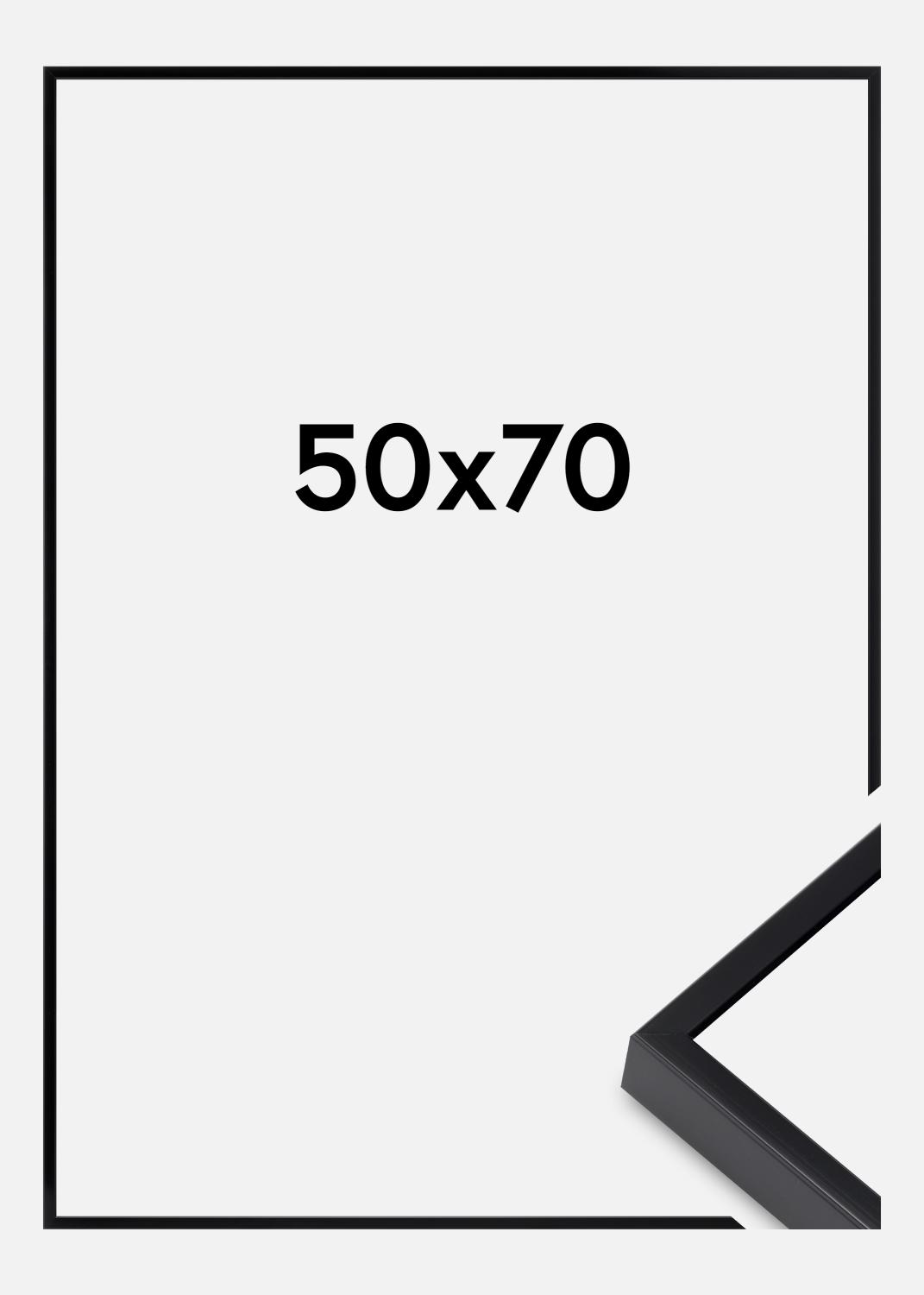 Product Image for Aluminium Frame Acrylic Glass Black 50x70 cm