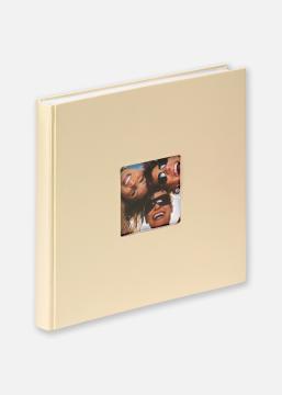 Walther Fun Album Cream - 26x25 cm (40 White pages / 20 sheets)