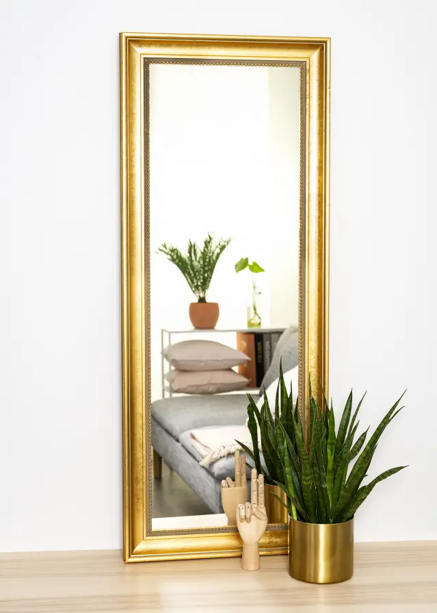 Bubola e Naibo Mirror Baroque Classic Gold 57x137 cm