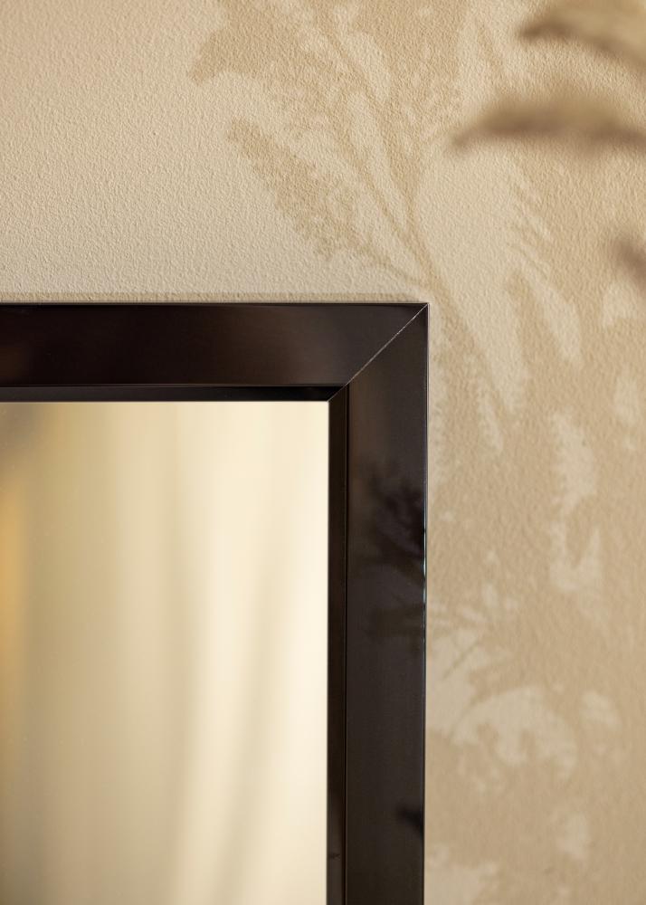 Ramverkstad Mirror Åsarna Glossy Black - Custom Size