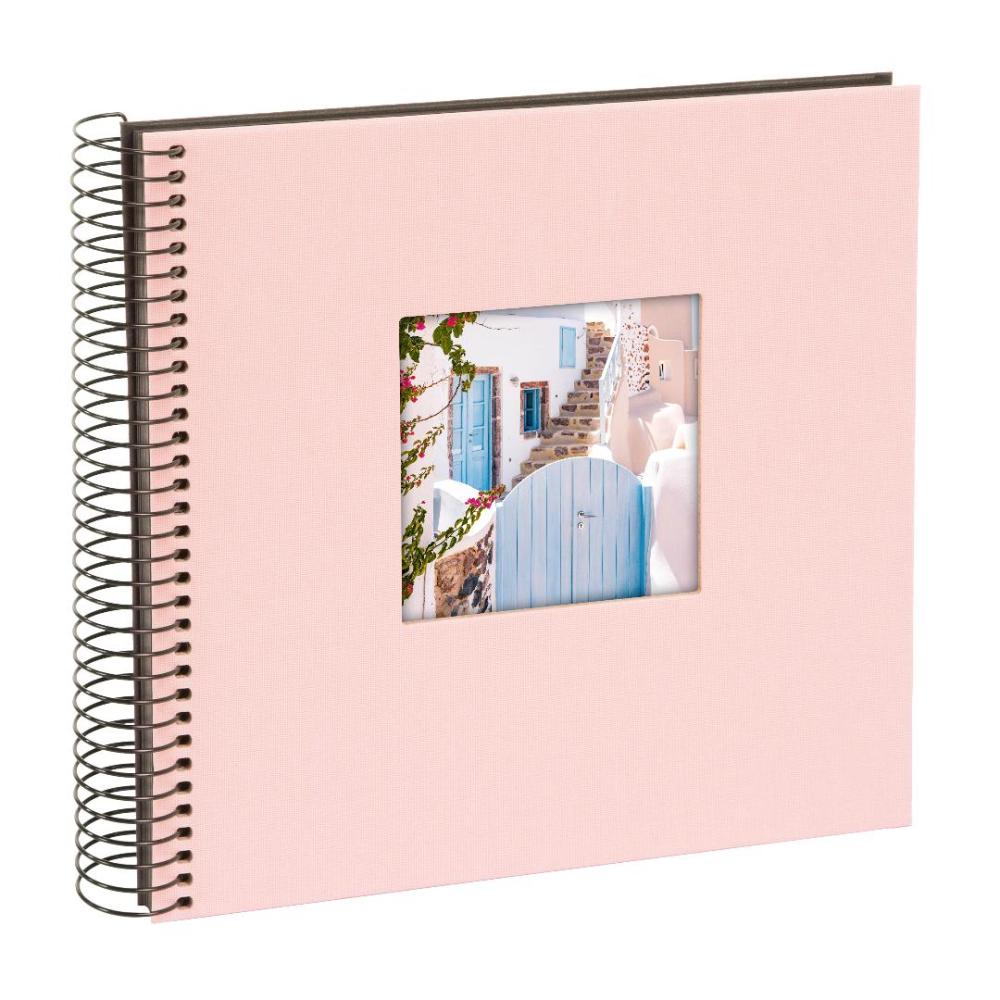 Goldbuch Bella Vista Spiral bound album Rose - 20x20 cm (40 Black pages / 20 sheets)