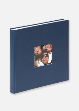 Walther Fun Album Blue - 26x25 cm (40 White pages / 20 sheets)