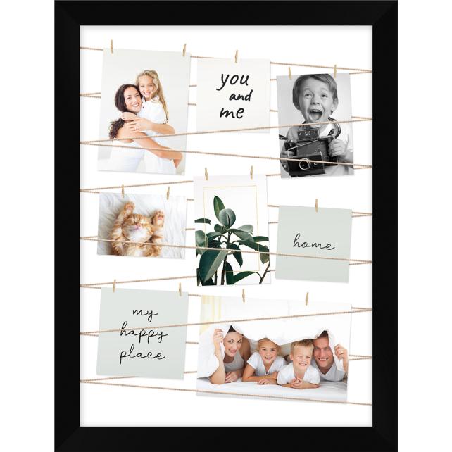 Estancia Fotogalleri Collage frame Black 50x70 cm