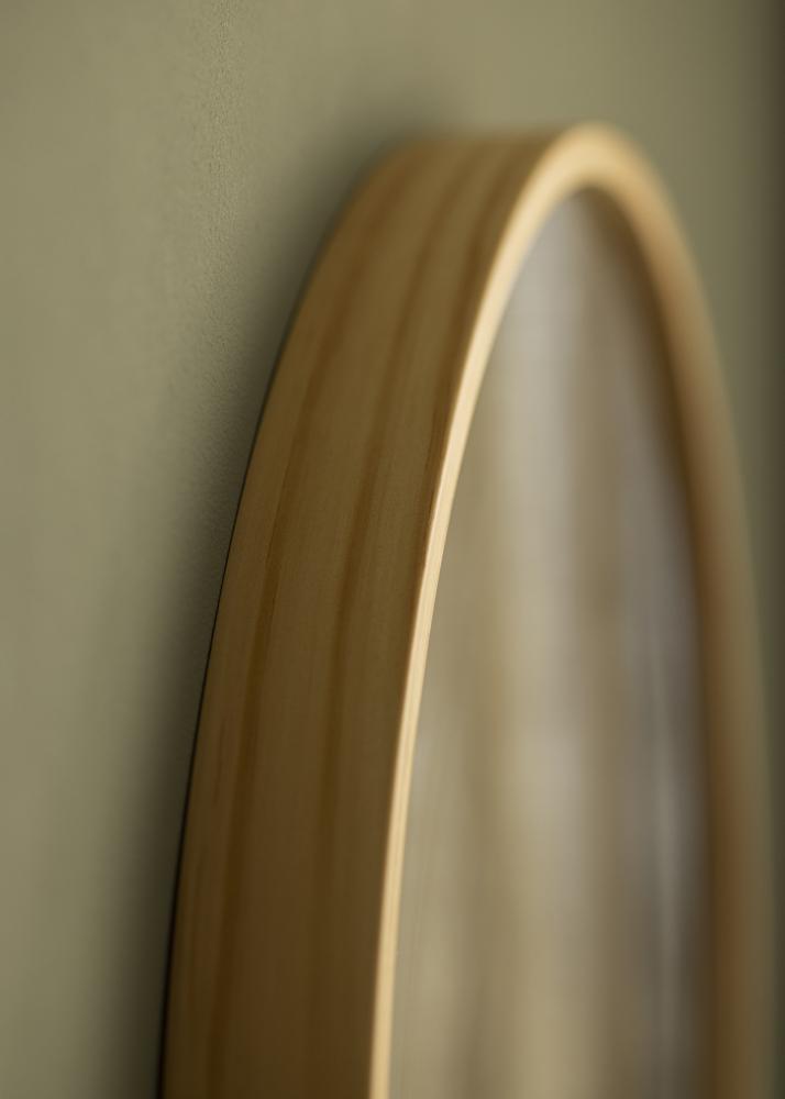 KAILA KAILA Round Mirror Deep - Oak 50 cm Ø