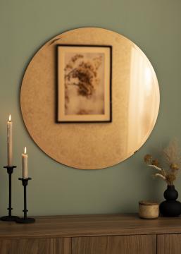 KAILA KAILA Round Mirror Rose Gold Deluxe 70 cm Ø