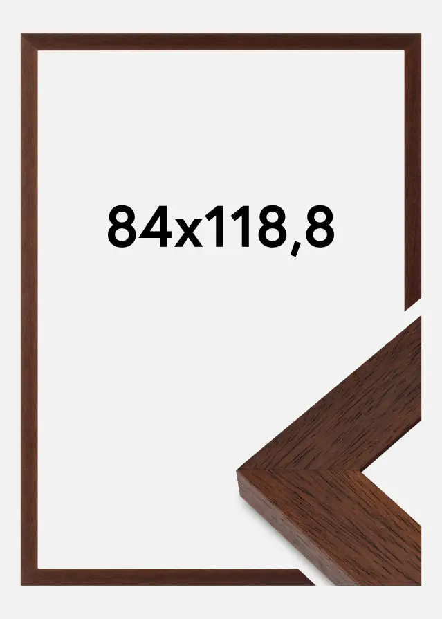 Mavanti Frame Juno Acrylic Glass Teak 84.1x118.9 cm (A0)