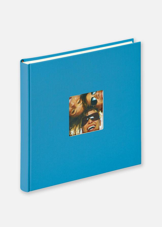 Walther Fun Album Sea blue - 26x25 cm (40 White pages / 20 sheets)