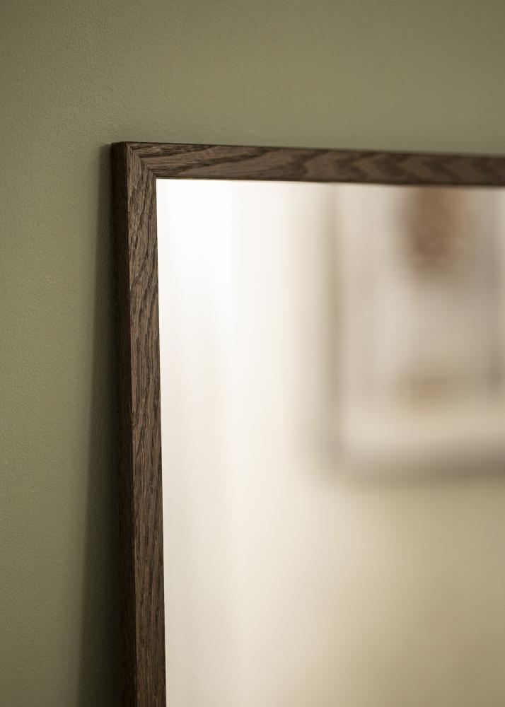 Incado Mirror Solid Smoked Oak 43x123 cm