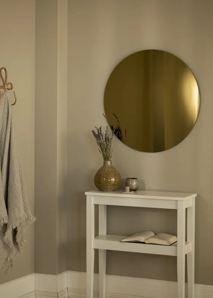 KAILA KAILA Round Mirror Gold 70 cm Ø