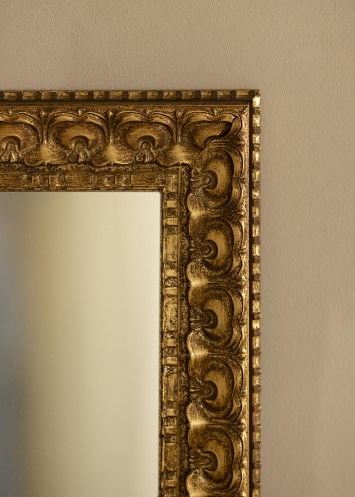 Ramverkstad 60x90 Ombud Mirror Skokloster Gold - Custom Size