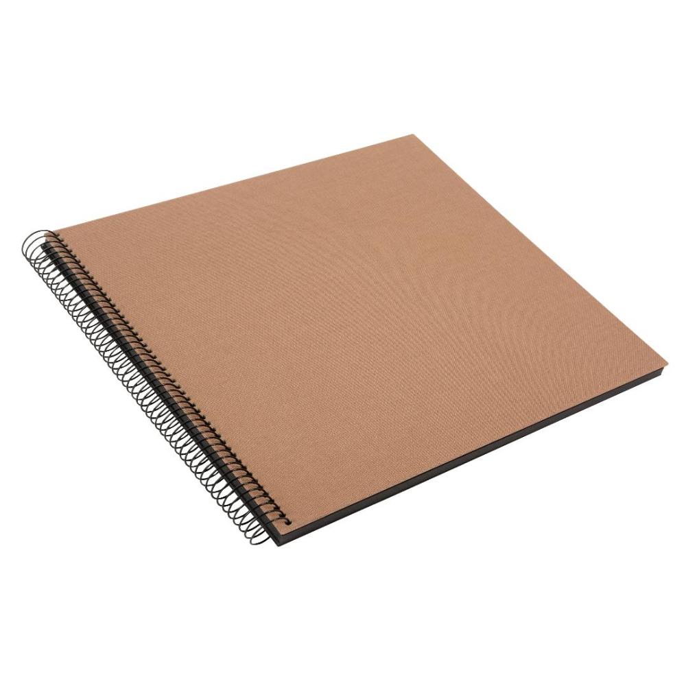 Goldbuch Bella Vista Spiral bound album Hazel - 35x30 cm (40 Black pages / 20 sheets)