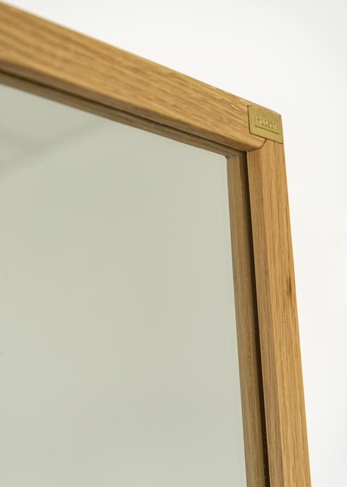 Hübsch Standing mirror Oak 52x167 cm