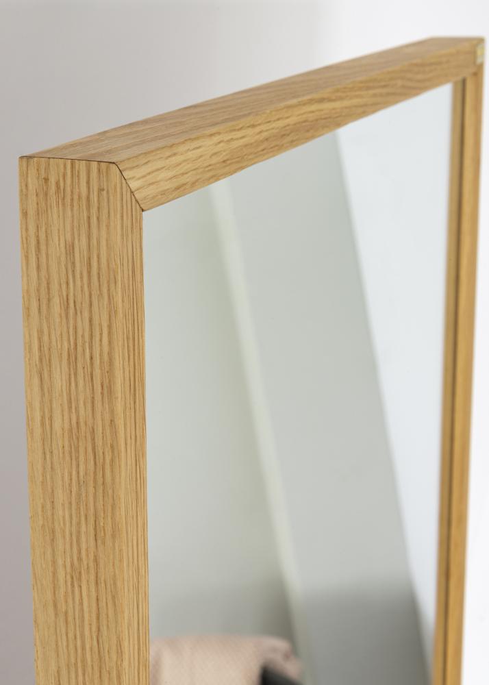 Hübsch Standing mirror Oak 52x167 cm