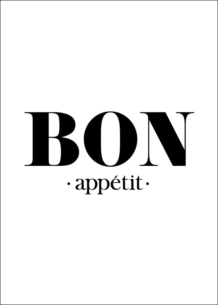 Bildverkstad Bon appetit Poster