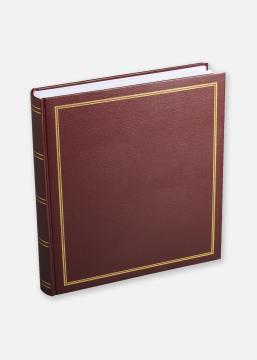 Estancia Diamond Photo album Maroon 27,5x32 cm (100 White pages / 50 sheets)