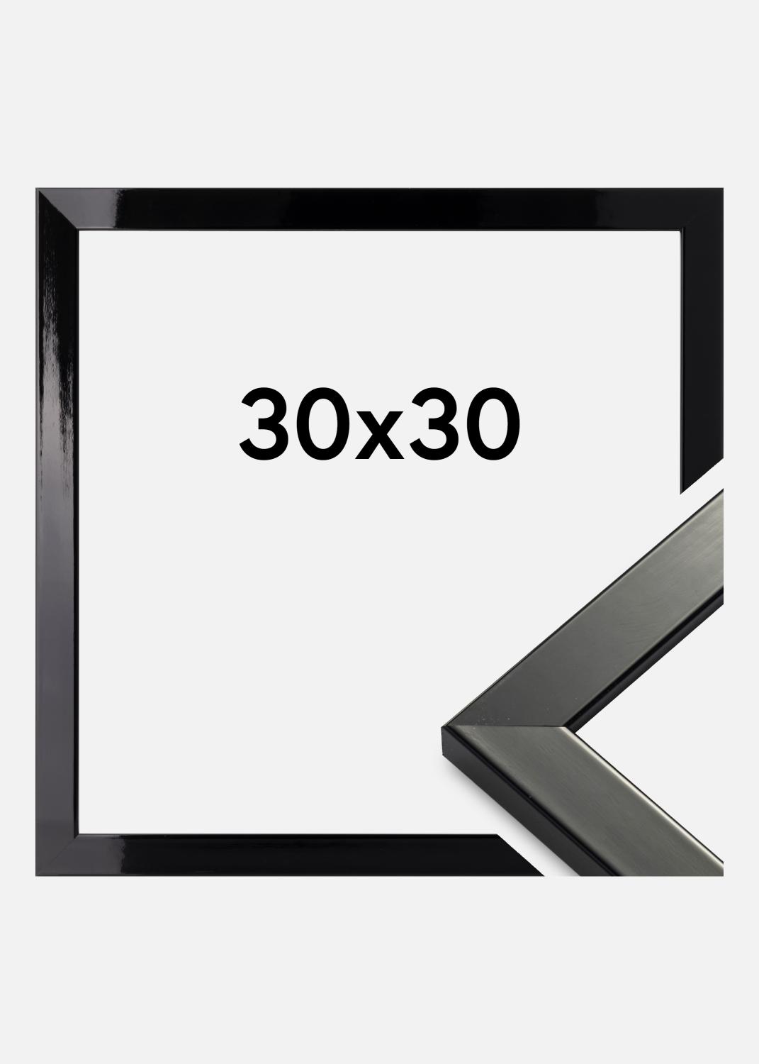 Product Image for Frame Uppsala Acrylic glass Black High gloss 30x30 cm