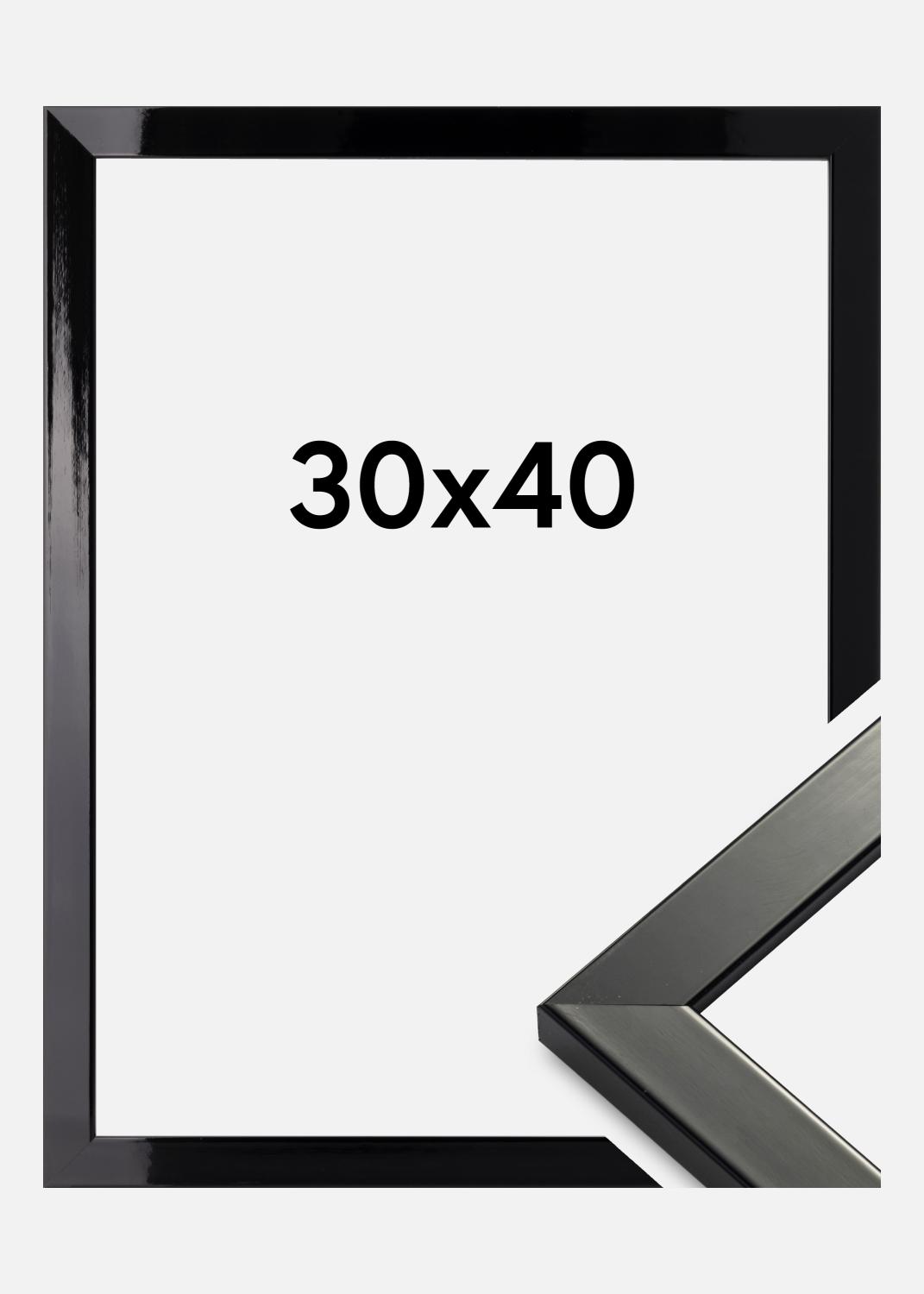 Product Image for Frame Uppsala Acrylic glass Black High gloss 30x40 cm