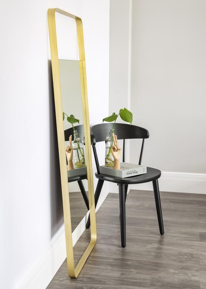 Hübsch Mirror Frame Brass 60x152 cm