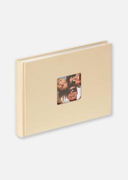 Walther Fun Album Cream - 22x16 cm (40 White pages / 20 sheets)