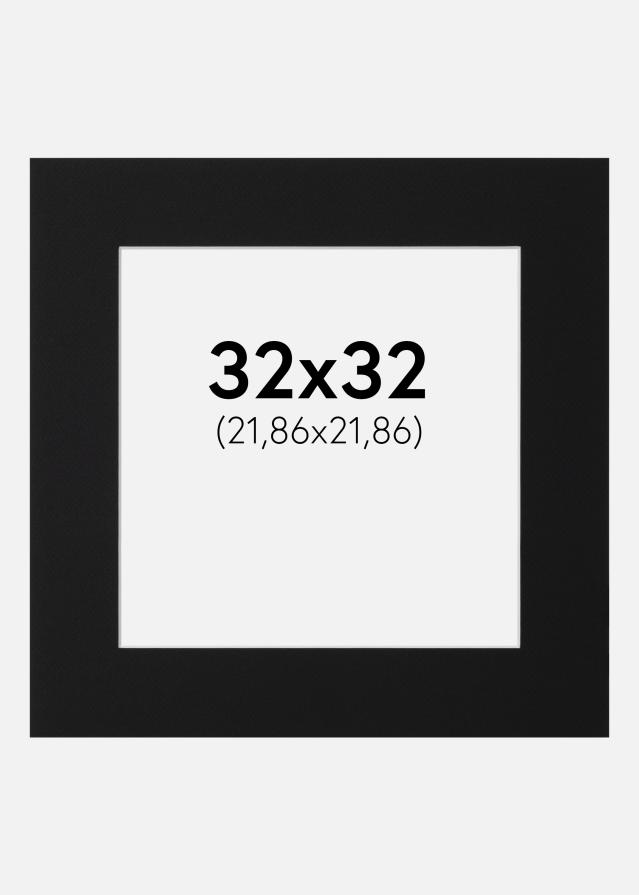 Artlink Mount Black Standard (White Core) 32x32 cm (21,86x21,86)
