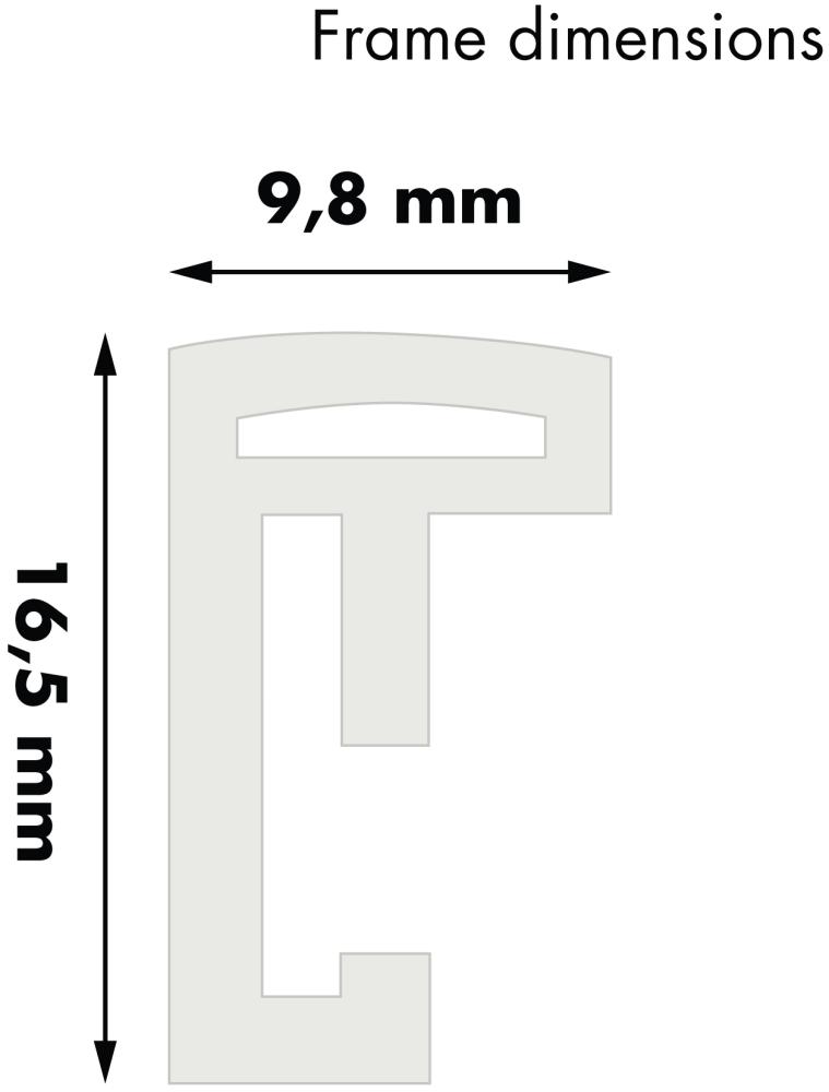 Walther Frame New Lifestyle White 70x100 cm