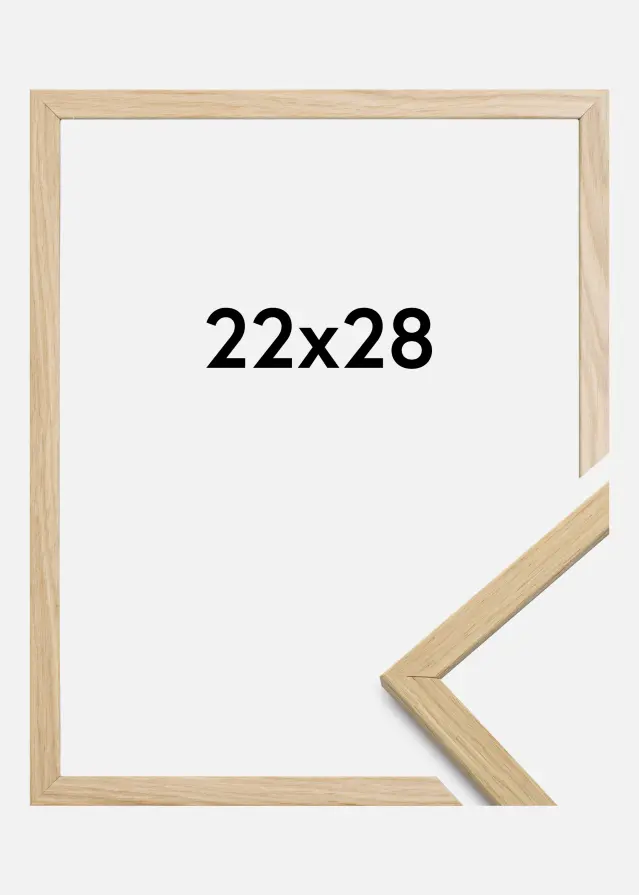 Galleri 1 Frame Edsbyn Acrylic glass Oak 22x28 cm