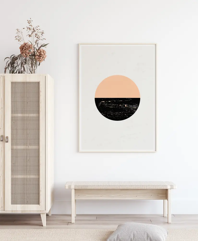 Bildverkstad Abstract Circle I Poster