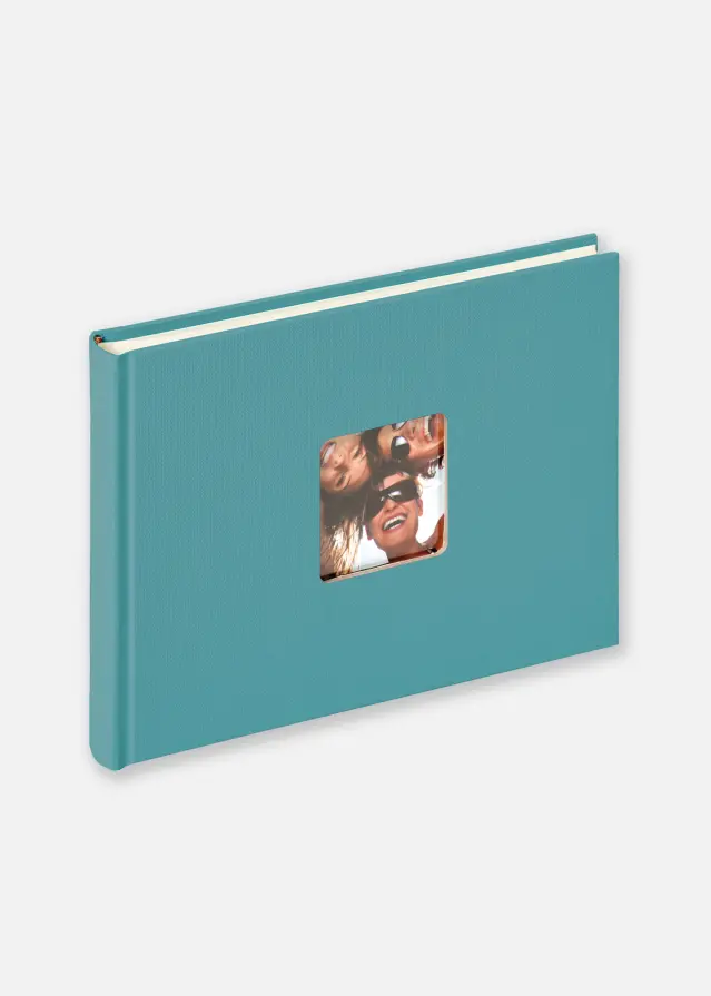 Walther Fun Album Turqouise - 22x16 cm (40 White pages / 20 sheets)