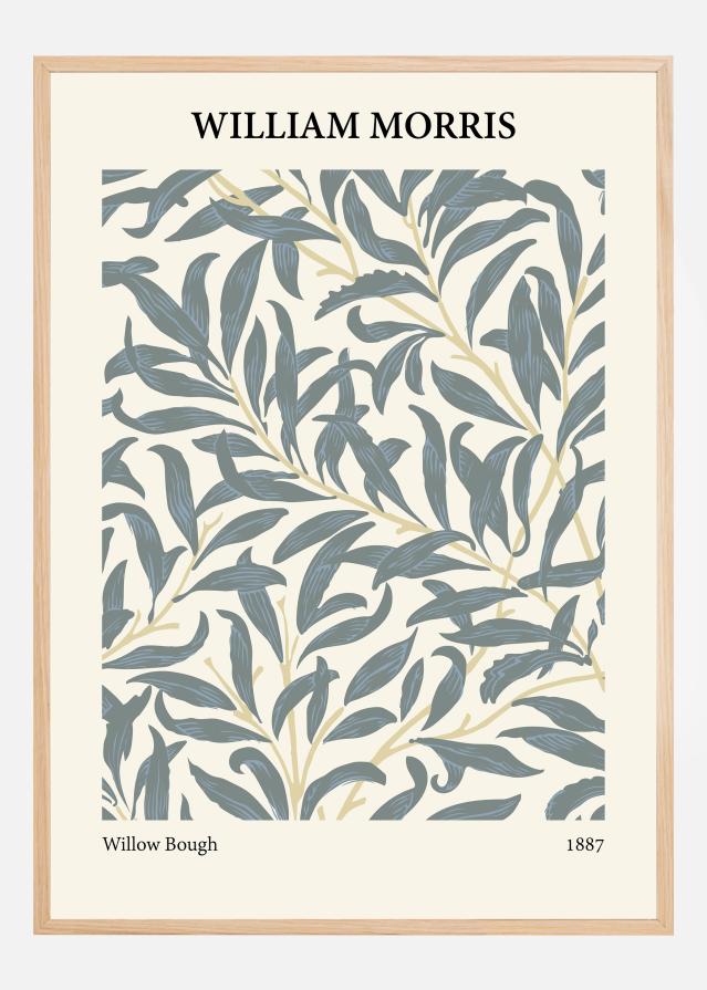 Bildverkstad William Morris - Willow Bough 3 Poster