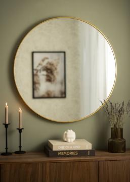 KAILA KAILA Round Mirror - Edge Gold 90 cm Ø