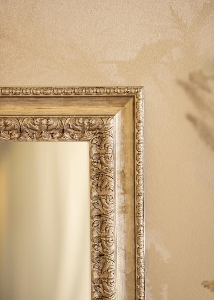 Ramverkstad Mirror Drottningholm Silver III - Custom Size