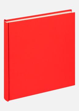 Walther Cloth Album Red - 22.5x24 cm (40 White pages / 20 sheets)