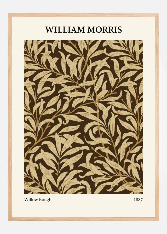 Bildverkstad William Morris - Willow Bough 4 Poster