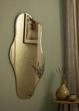 Incado Mirror Wave Gold 55x110 cm