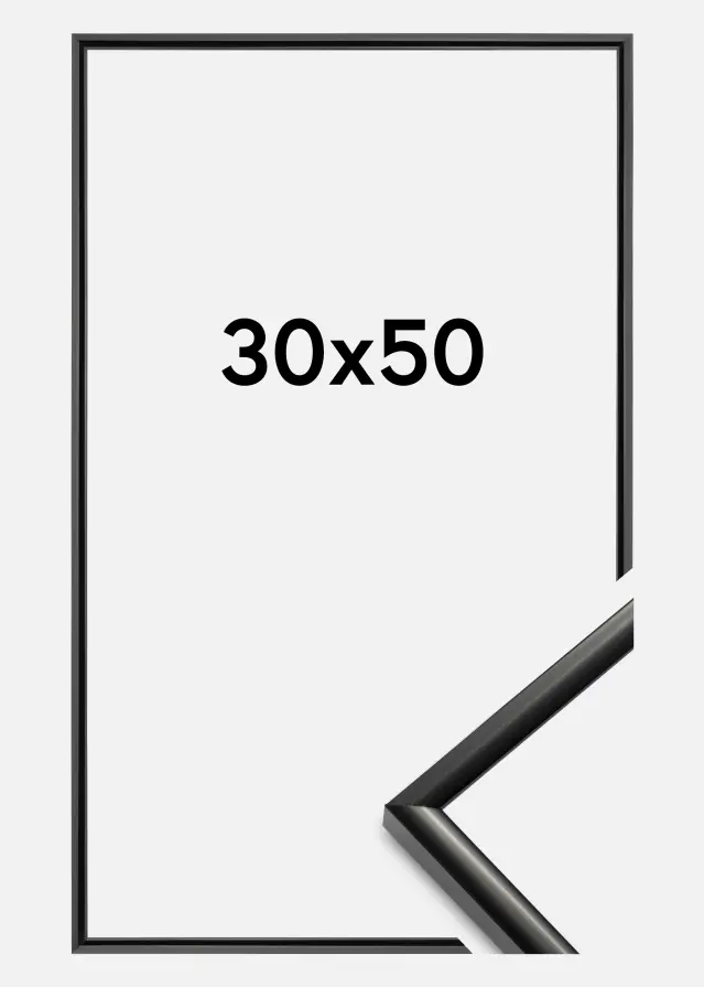 Walther Frame New Lifestyle Acrylic glass Black 30x50 cm