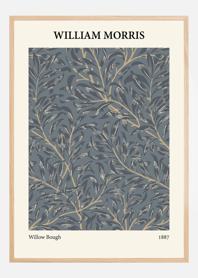 Bildverkstad William Morris - Willow Bough 5 Poster