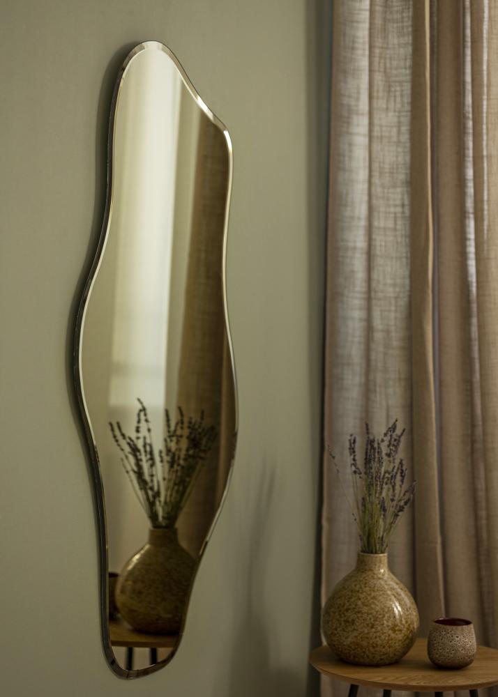 Incado Mirror Wave Gold 55x110 cm