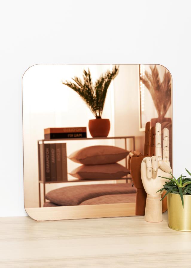 KAILA KAILA Mirror Square Rose Gold 40x40 cm