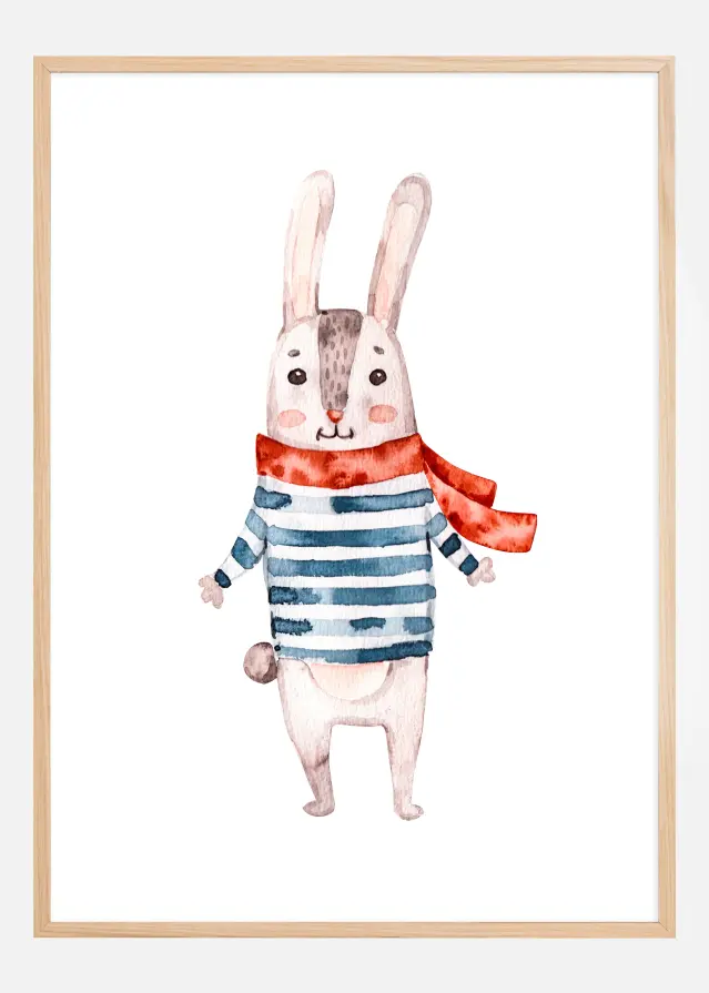 Bildverkstad Happy bunny Poster