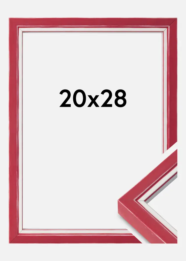 Mavanti Frame Diana Acrylic Glass Red 20x28 cm