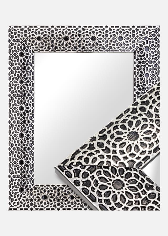 Ramverkstad 60x90 Ombud Mirror Stockholm Black - Custom Size