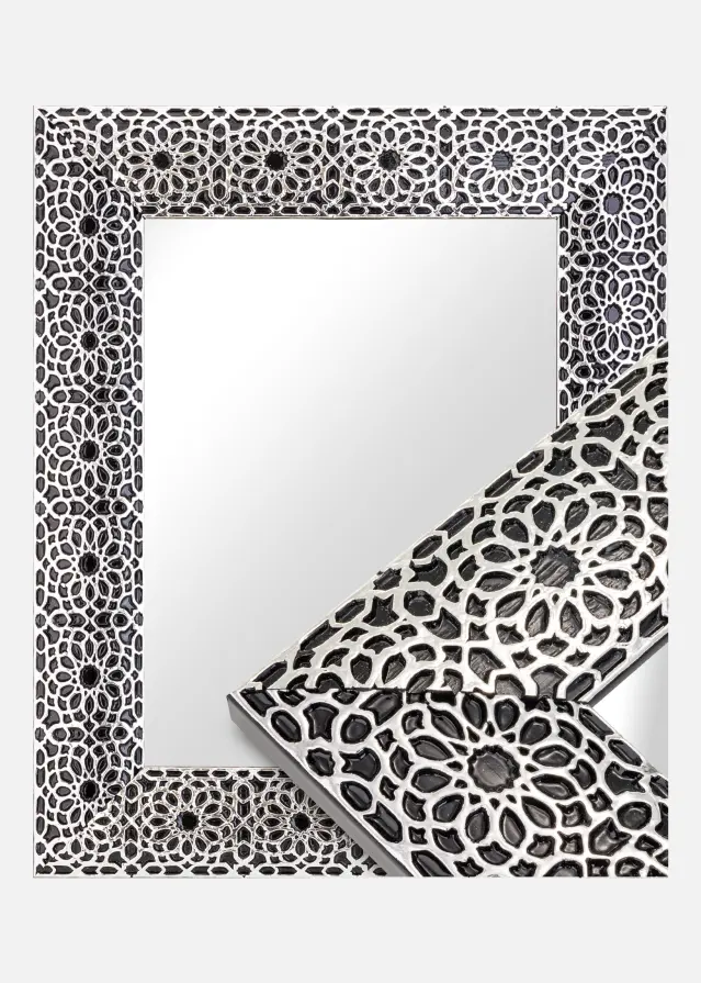 Ramverkstad 60x90 Ombud Mirror Stockholm Black - Custom Size