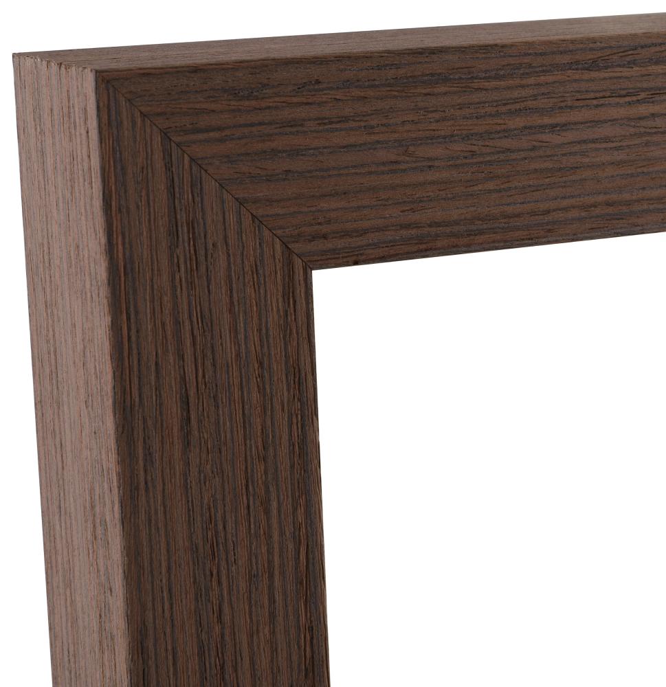 Ramverkstad 60x90 Ombud Mirror Moviken Dark Walnut - Custom Size